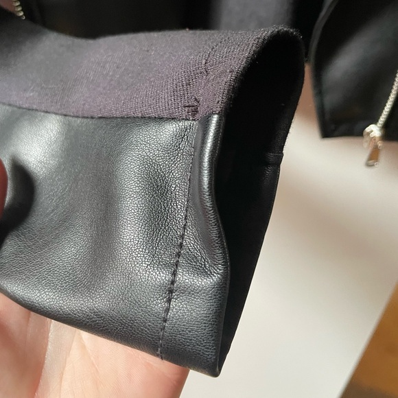 Dynamite Faux Leather Moto Jacket - Picture 11 of 12